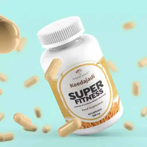 KEEDAJADI Cordyceps Mushroom Super Fitness